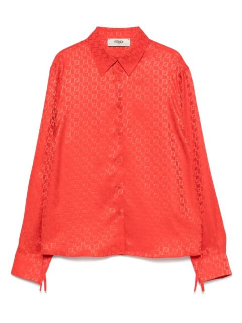 FF-jacquard shirt