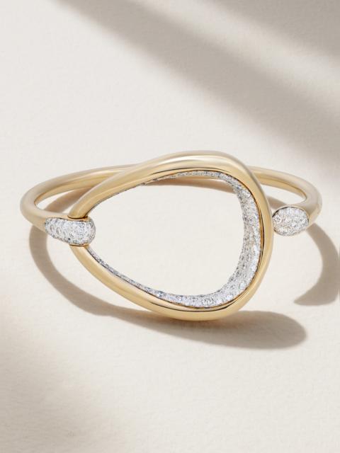 Fantina 18-karat Rose Gold Diamond Bracelet