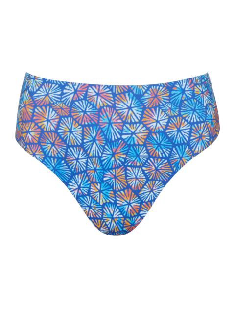 Women High Waist Bikini Bottom Carapaces Multicolores