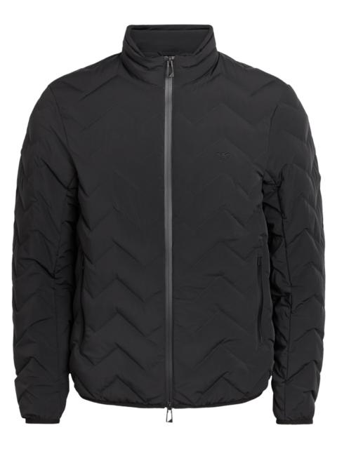 Emporio Armani Water-repellent Padded Stretch-nylon Jacket