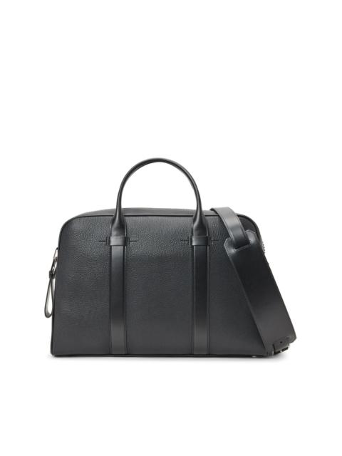 pebbled leather briefcase