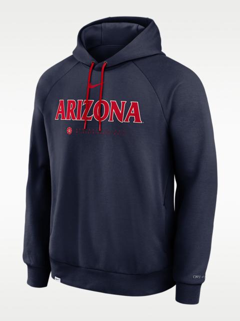 Arizona Courtside Basketball Practice Men's Nike Dri-FIT Pullover Hoodie