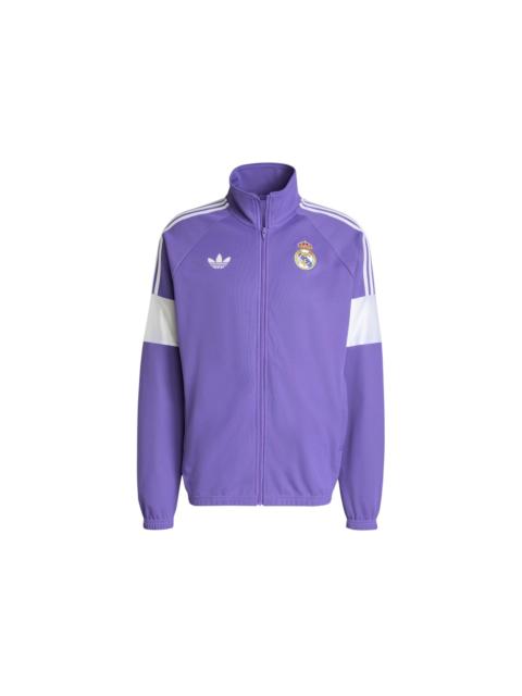 adidas Real Madrid Lfstlr Track Top Purple Rush