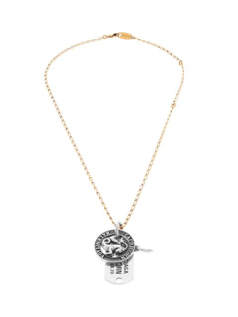 Horoscope Capricorn Necklace in Gold/silver