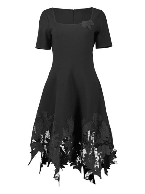 floral-lace dress