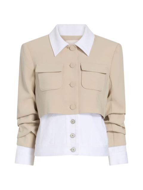 Lorraine collared pocket jacket