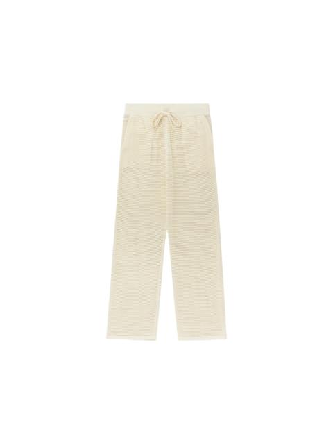 Aime Leon Dore Mesh Knit Pant White