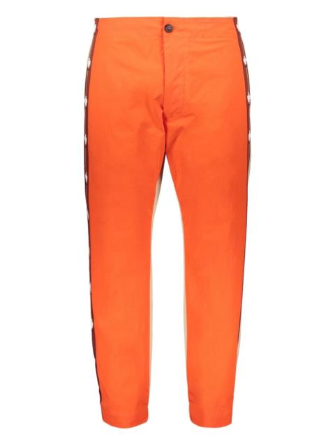 colour-block track pants