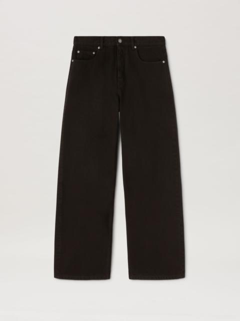 Monogram Loose Fit Denim Pants