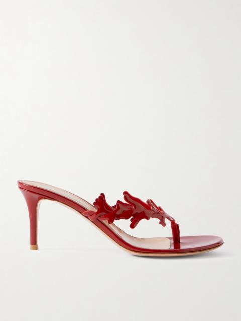70 Patent-leather Sandals