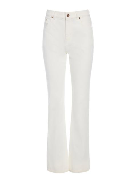 Rey Straight-leg Jean in White Recycled Cotton Denim