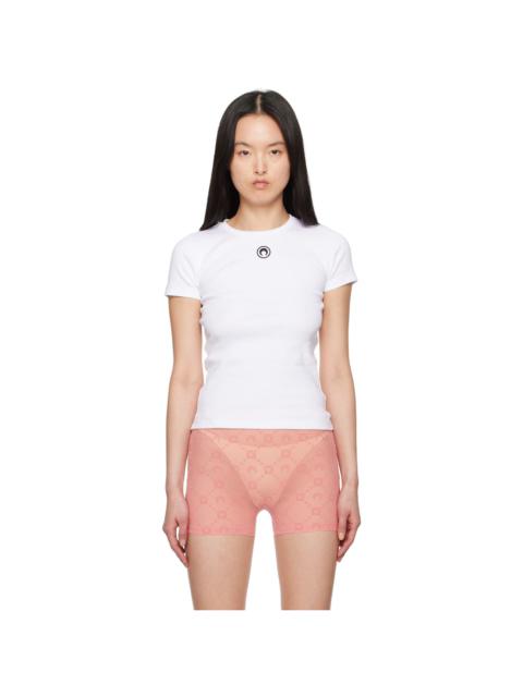 White Moon Logo Jersey Baby Fit T-shirt