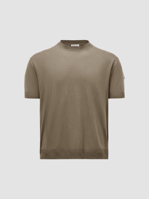 Silk & Cotton Knit T-Shirt