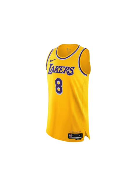 Nike LA Lakers Kobe Bryant #8 Leave A Legacy Jersey Yellow