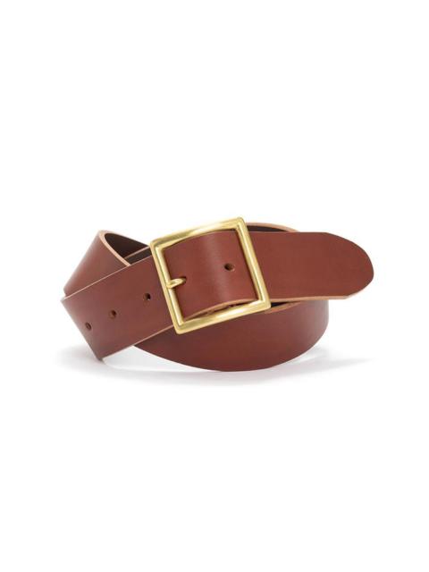 PLAIN BELT 40MM BROWN