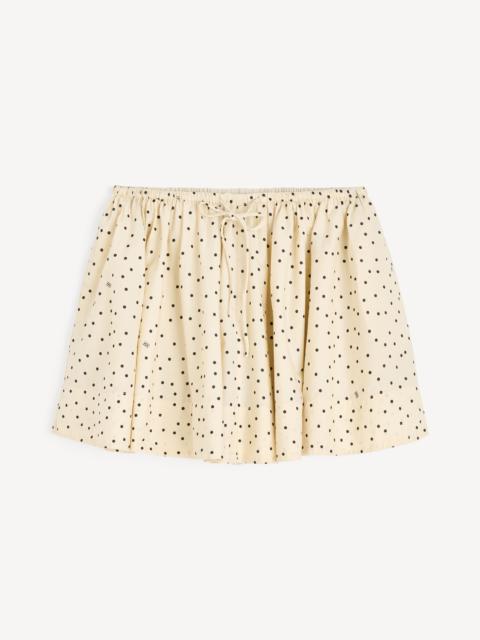 Rapheo organic cotton mini skirt