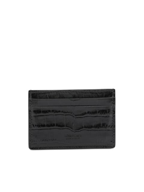 crocodile-effect wallet