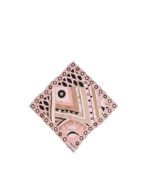 vivara print small silk carrè