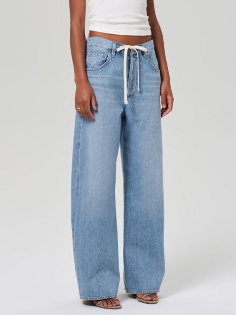 Petite Brynn Drawstring Trouser
In Blue Lace