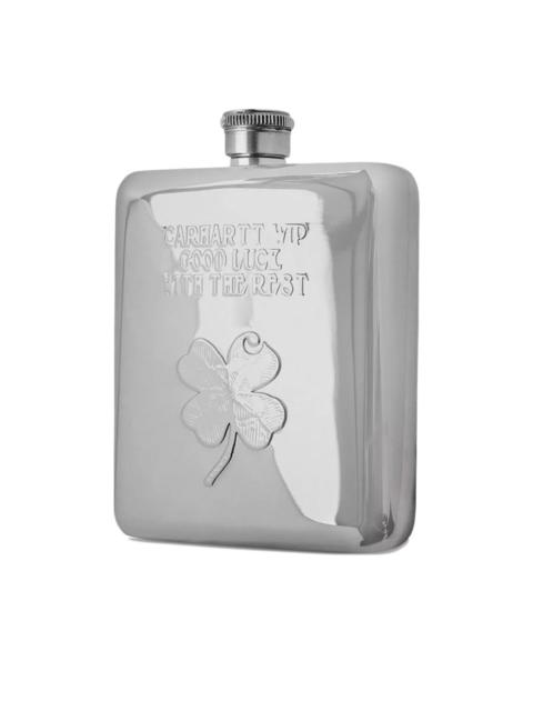 engraved flask