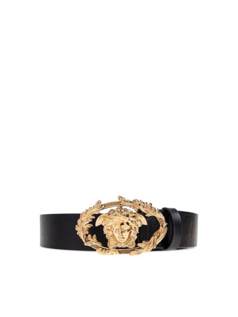 MEDUSA-HEAD LEATHER BELT