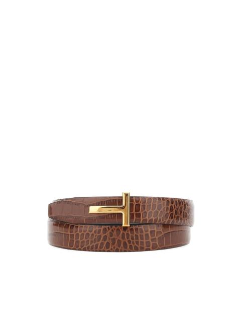 crocodile-effect belt