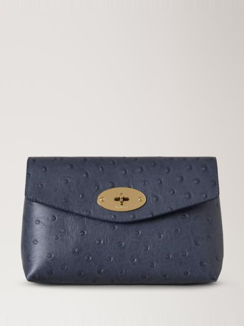 Darley Cosmetic Pouch
Stormy Blue Ostrich