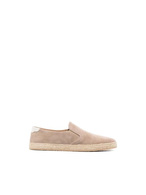 slip-on espadrille loafers