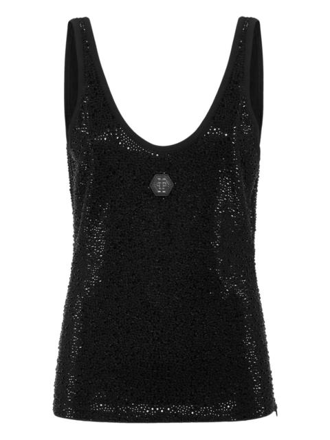 Mix Strass tank top
