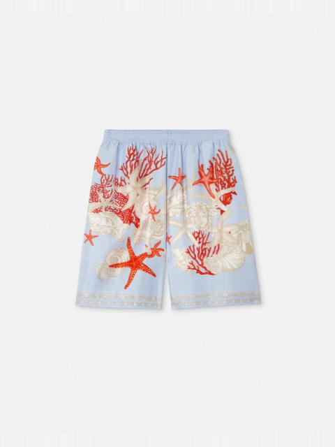 Barocco Sea Silk Shorts