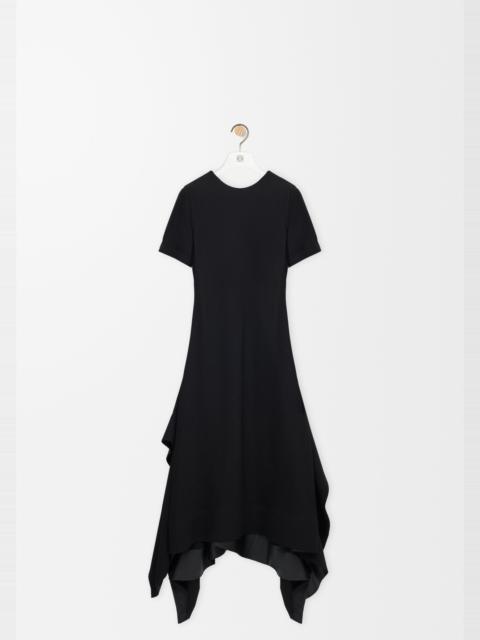 Dress in stretch viscose