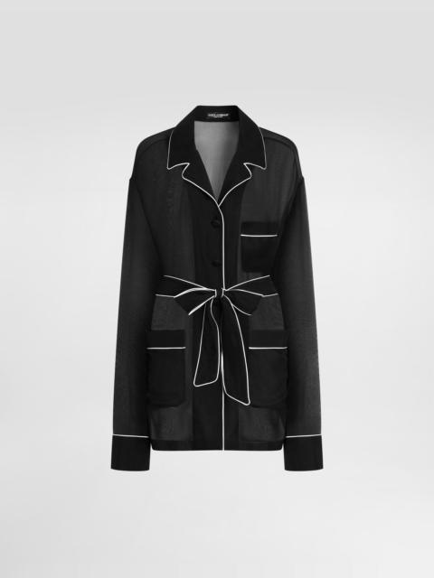 Chiffon vanity shirt