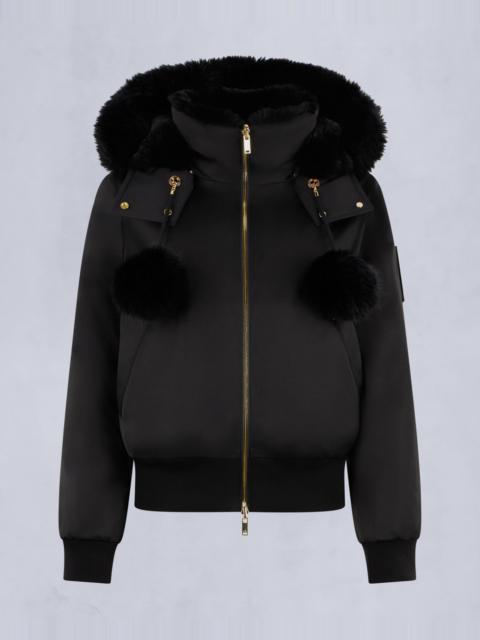 GOLD SERIES ORIGINAL SATIN DEBBIE BOMBER JACKET