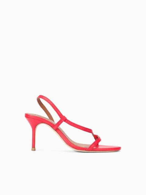STAUD LOUDEN HEEL RED ROSE
