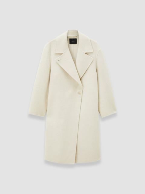 Yves Brushed Double Face Alpaca Coat