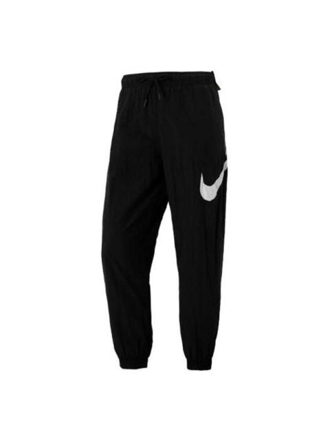 (WMNS) Nike Sportswear Essential Mid-Rise Pants 'Black' DM6184-010