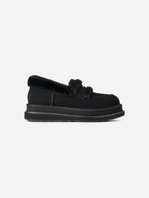 ® sacai Loafer Suede Shoes in Black