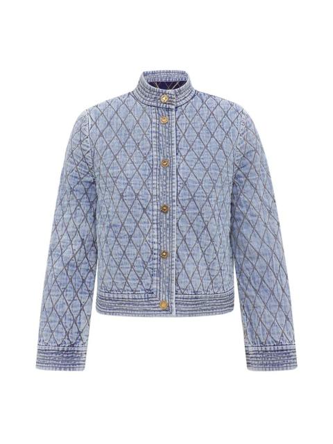 INDRA DENIM QUILTED JACKET