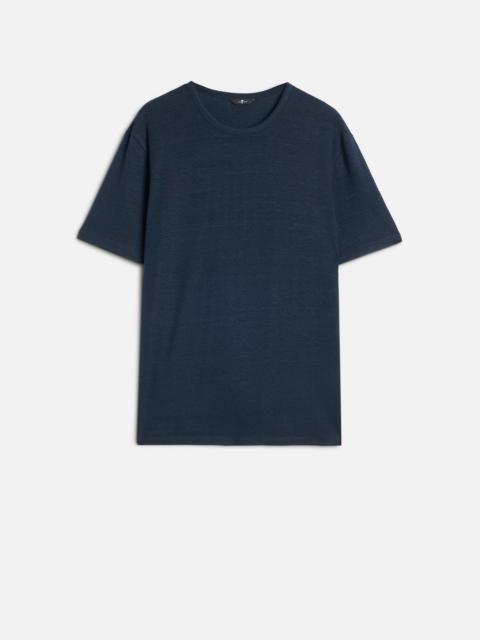 Linen Tee in Ocean Floor