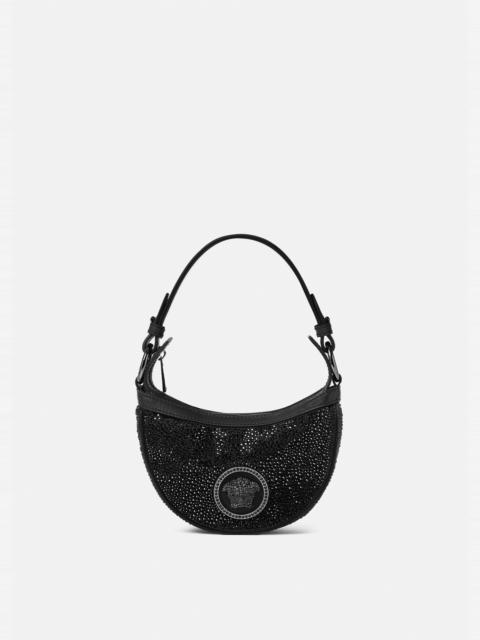 Crystal Repeat Mini Hobo Bag