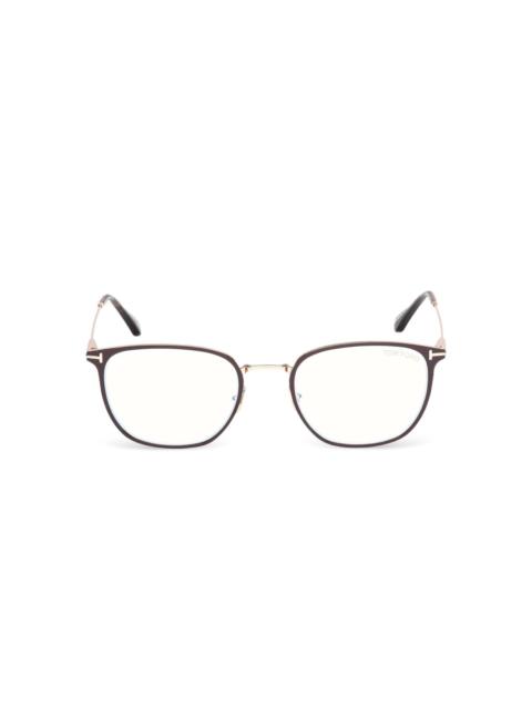 square-frame glasses