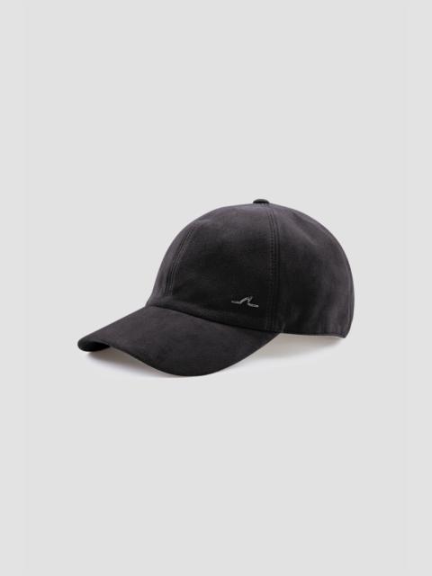 AQUALEATHER SUEDE BASEBALL CAP