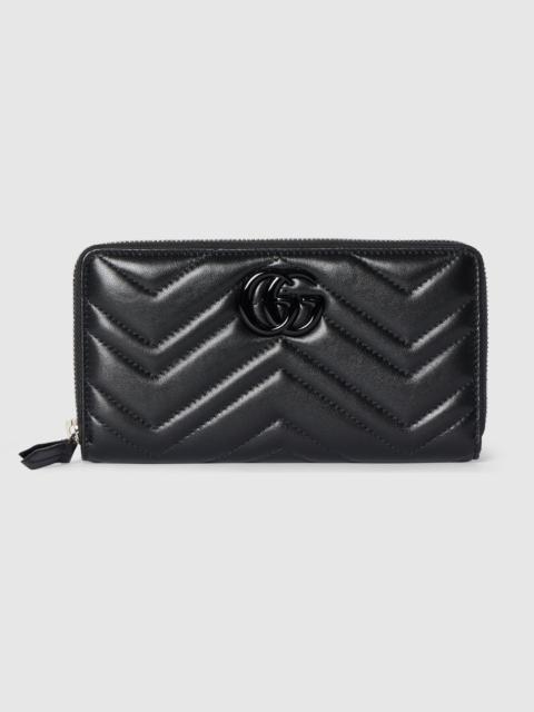 GG Marmont zip around wallet