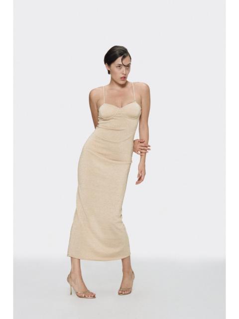 FLORENCE DRESS - GOLD