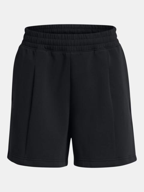 Women's UA Unstoppable Fleece Pleated Shorts