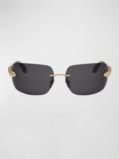 Serpenti Viper Wrap Sunglasses