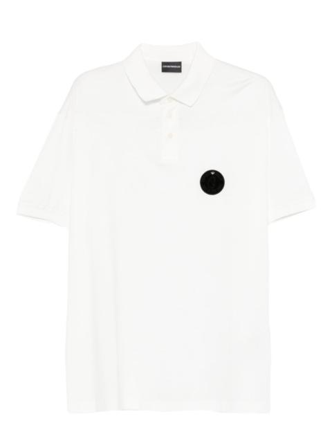 appliqué polo shirt