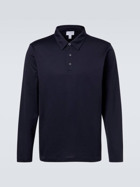 Cotton jersey polo shirt