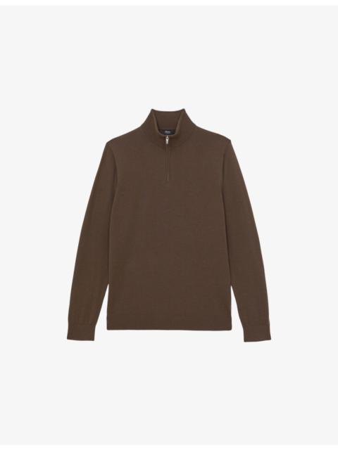 Blackhall Half-Zip Long-Sleeve Merino-Wool Jumper