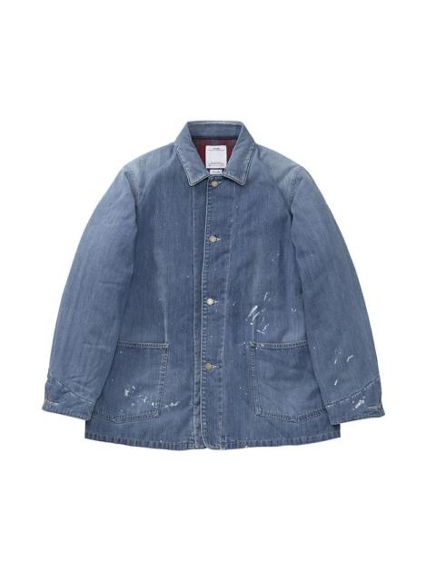 SS COVERALL DOWN DMGD LT.INDIGO